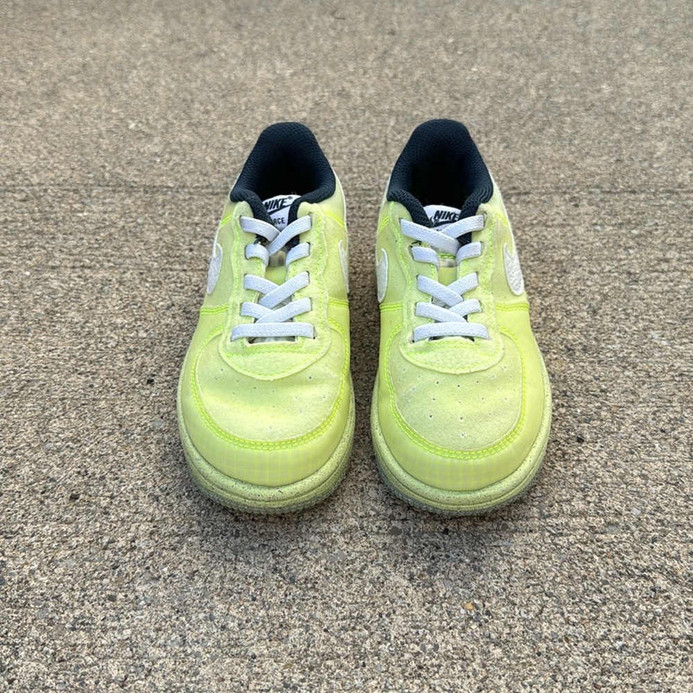 Nike Air Force 1 Crater ‘Light Lemon Twist’ Sneakers Toddler - Picture 3 of 10